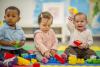 children playing with blocks